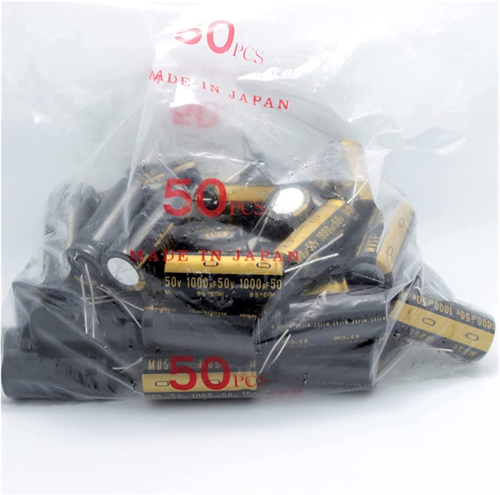 Kit de condensadores 30 unids/lote condensador de fiebre Audio condensador electrolítico de aluminio componentes de condensadores
