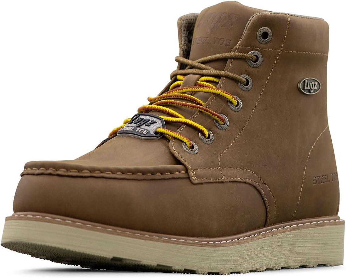 Lugz mens Monterey Steel Toe