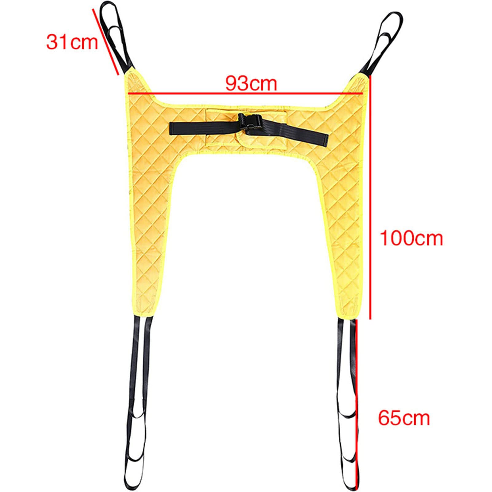 Arnés de Elevación Paciente de Cuerpo Completo, Eslinga De Transferencia Paciente, Paciente Honda Levantador Grúa, Eslinga De Transferencia Paciente, No Incluye grua