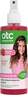 OTC Antipiojos - Spray Desenredante Protect - Aroma de Fresa - Protege, Desenreda e Hidrata el Cabello - Uso Diario - A partir de 1 Año - Envase de 250 ml