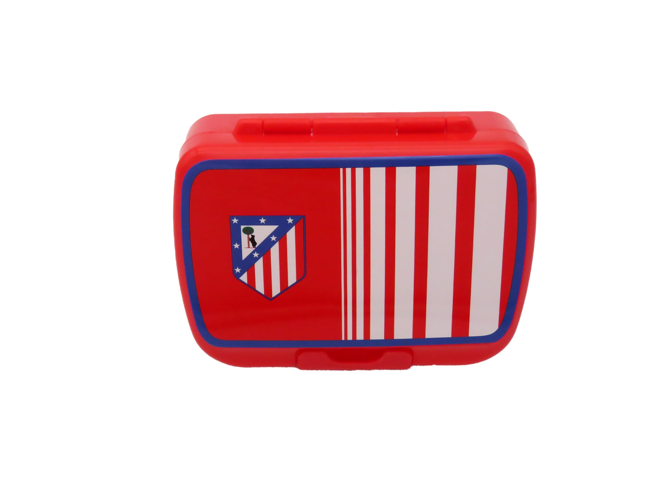 Atlético de Madrid Sandwichera Tartera Lonchera Transportador de Alimentos Rojo Oficial