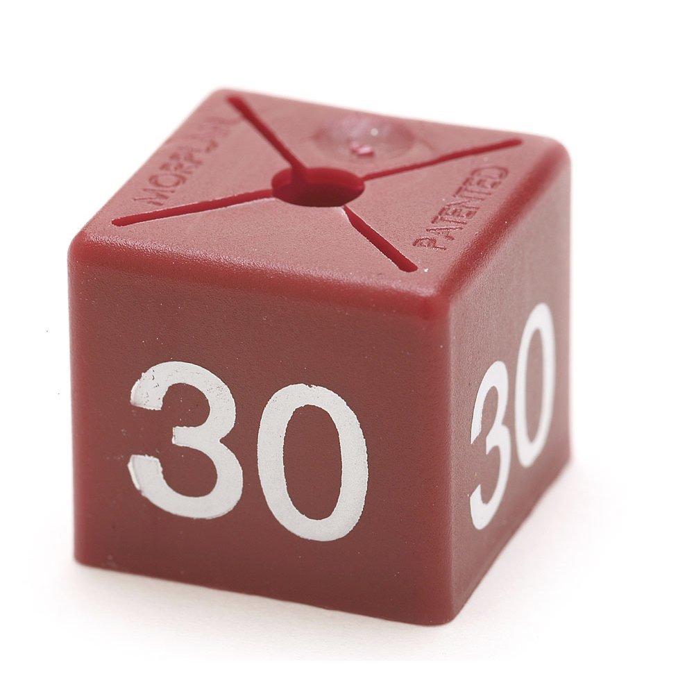 Complete Retail Solutions Ltd 50x 30 SIZE CUBE GARMENT CLOTHES MARKER SIZE NUMBER