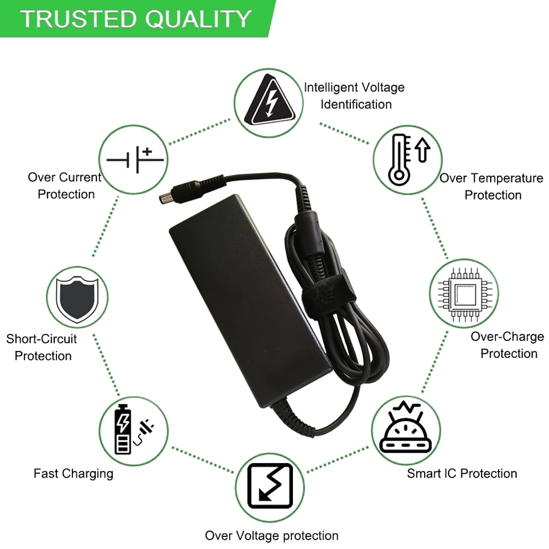 Akyga AK-ND-14 Alimentatore per notebook 75 W 15 V 5 A (75 W