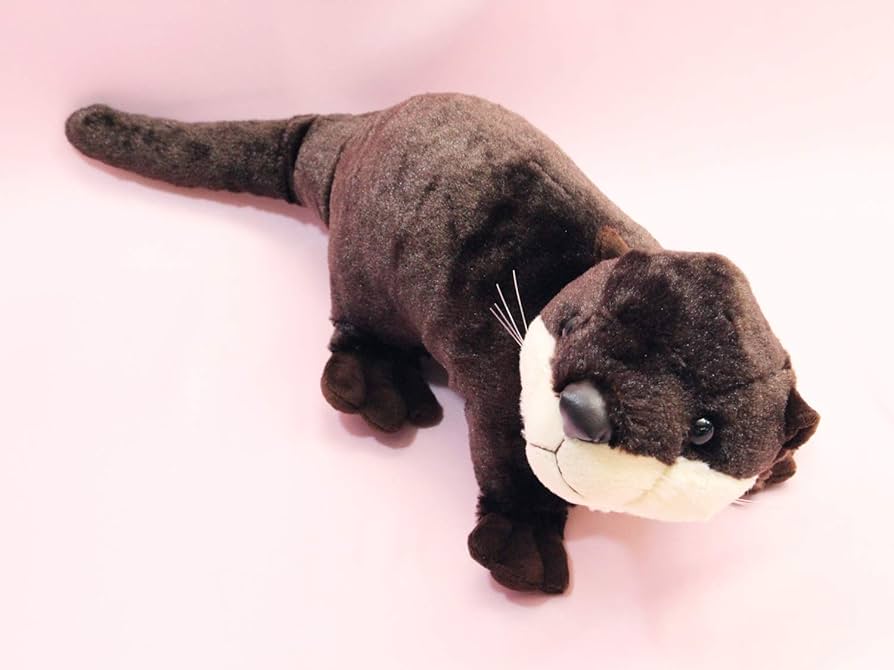 Amazon.co.jp: テイクオフ カワウソ 這型 L ダークブラウン : Toys & Games