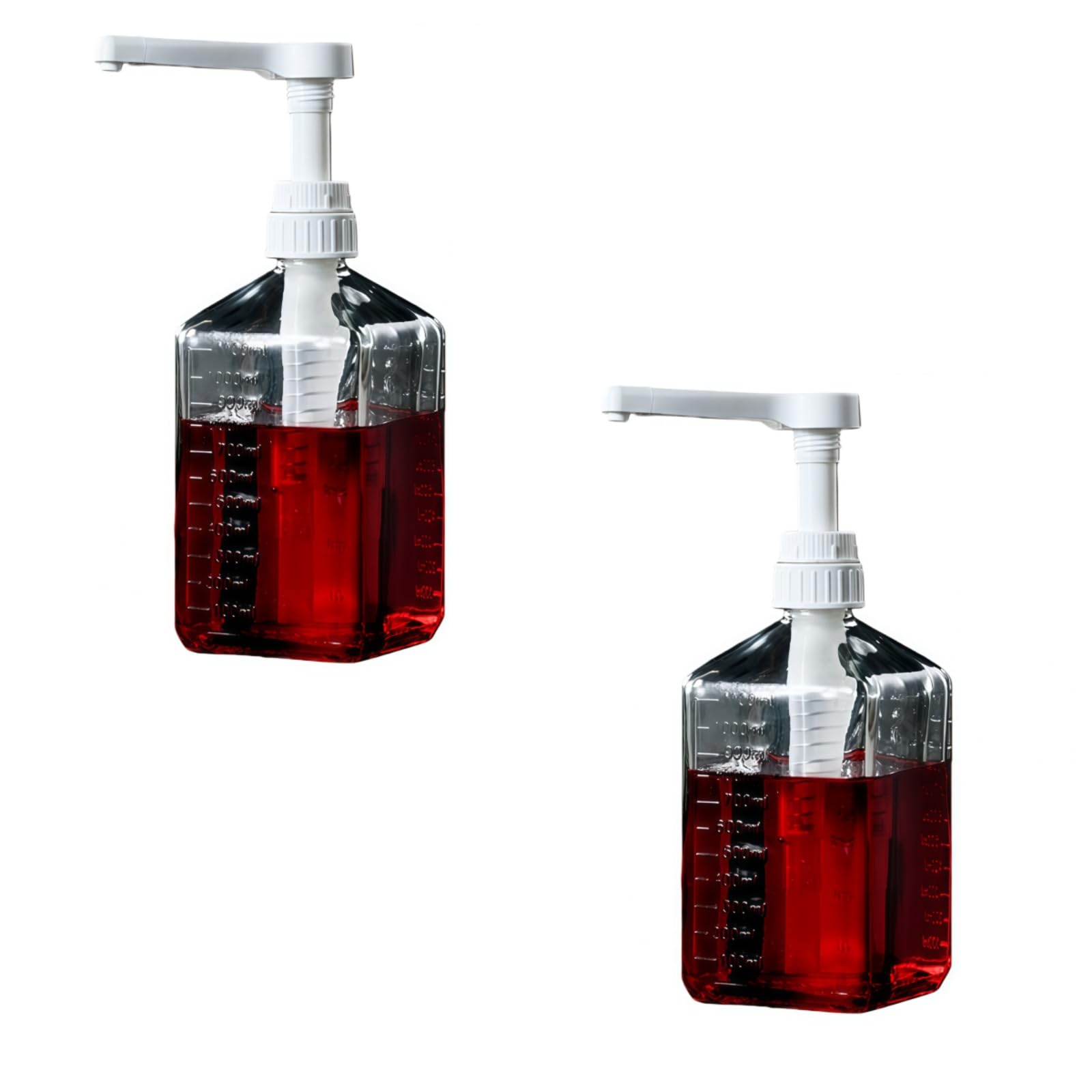 Amazon.co.jp: Uranus シロップポンプディスペンサー 1100ml 大容量