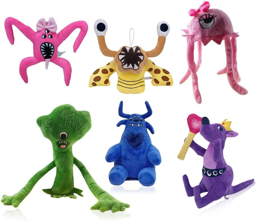 HPDT New Garten Of Banban 4 Plush Toy,9.84" Garden Of Banana Plush