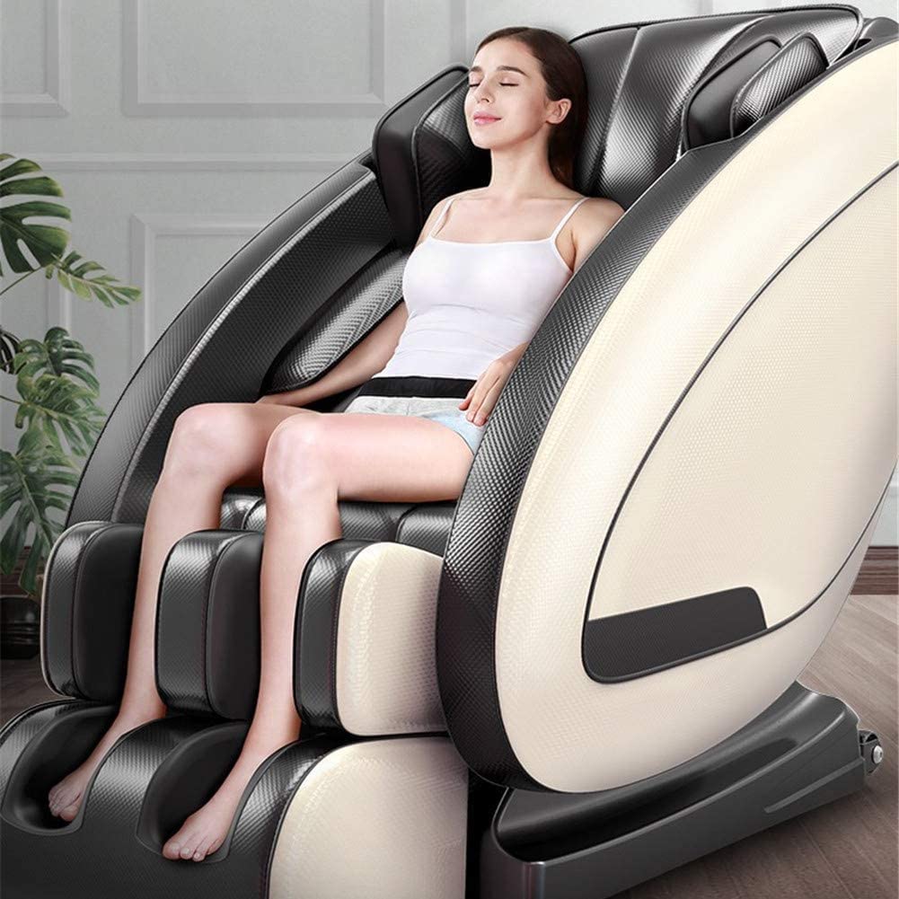 SanyaoDU Massage chair smart electric zero gravity massage chair multi-functional speaker adjustable heating back and foot roll massage therapy LEOWE