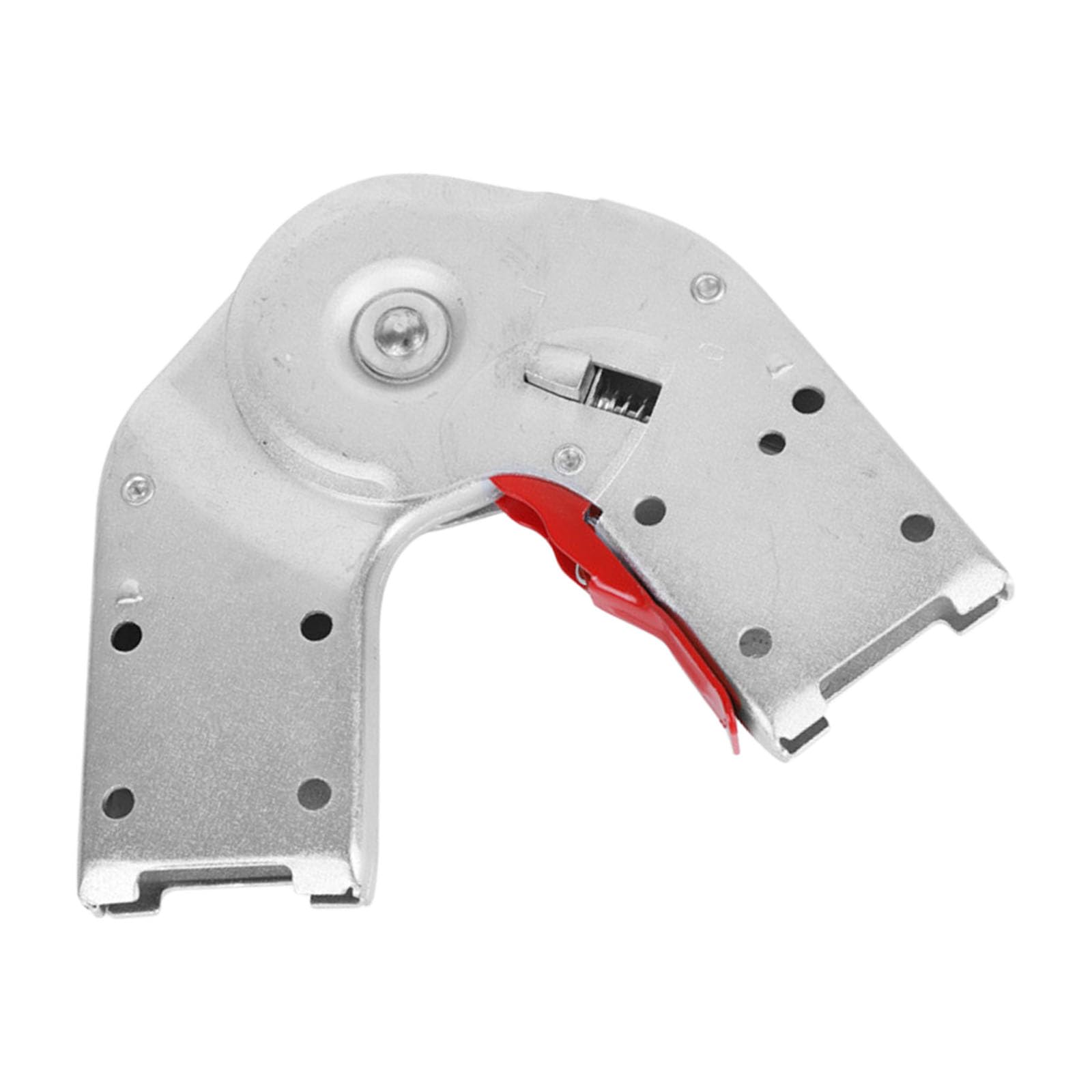 Compatible Folding Ladder Hinge Replacement Part Silver Iron Joint Hardware with Mounting Holes for Household Ladder Maintenance Work Upkeep Compatible Part