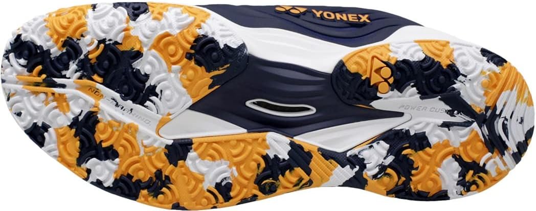 YONEX テニスシューズ ネイビー/オレンジ ヨネックス] テニスシューズ