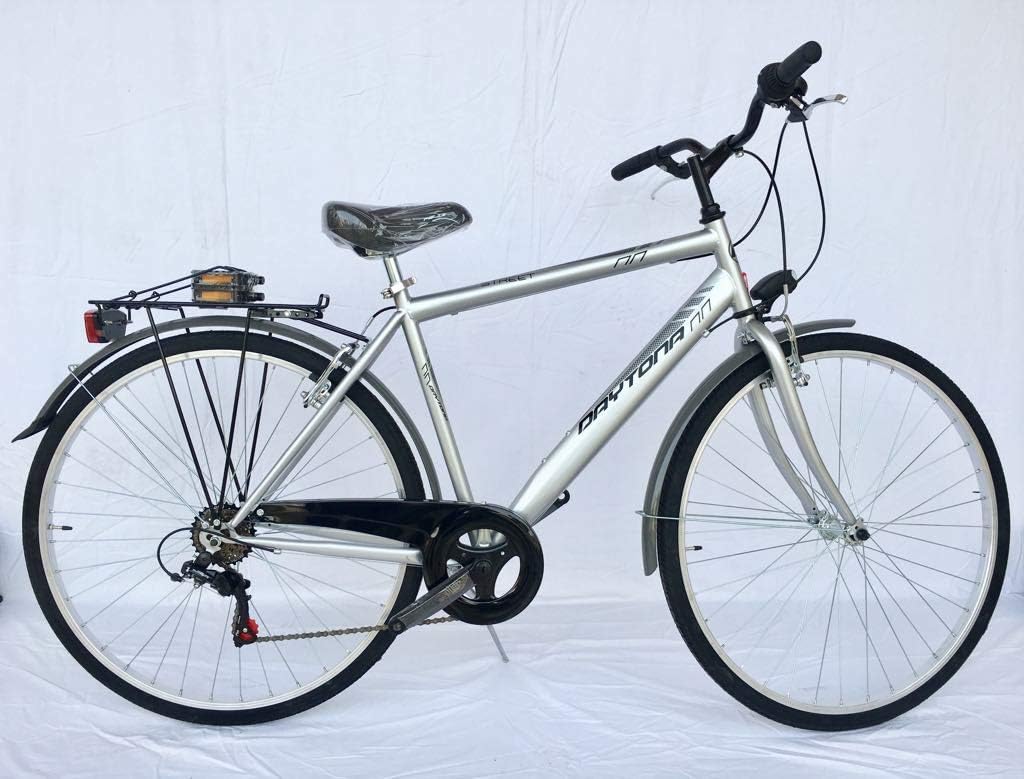 Daytona Bici 28 Trekking Uomo Silver Shimano 6V. : Amazon.it: Sport e tempo  libero