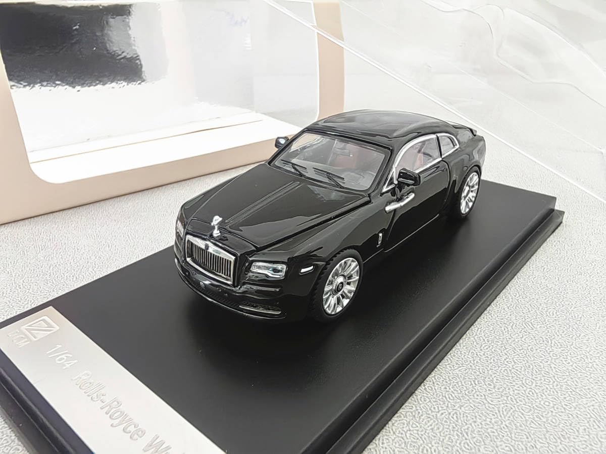Amazon.co.jp: LF 1/64 ロールスロイス Wraith 黒 : おもちゃ