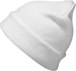 Gorro de tricô MaxNova despojado para homens e mulheres