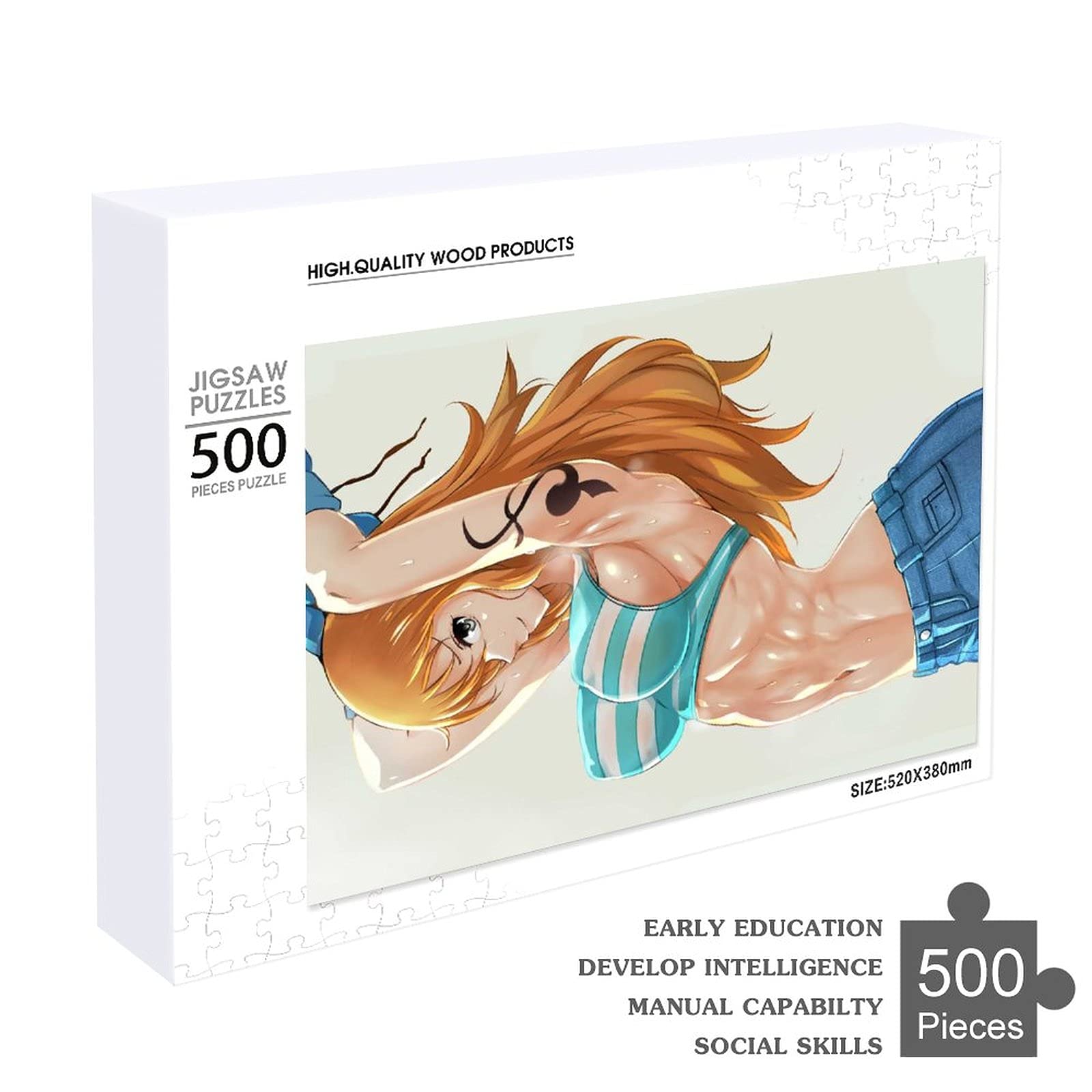 Amazon.co.jp: ワンピースジグソーパズル500 PCS ルフィ ゾロ ナミ