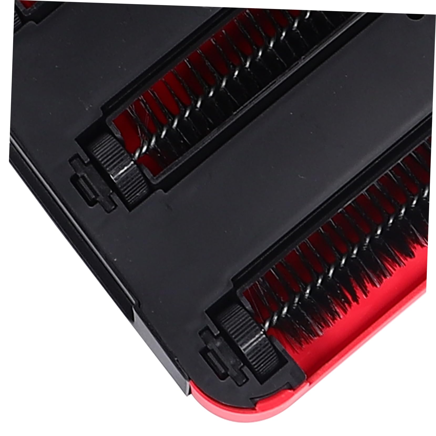 Zerodeko Balayeuse Manuelle Conception Poussée Pratique avec Brosses Rotatives pour Tapis et Bac à Poussière en Pp et Acier Inoxydable, pour Nettoyage Domestique