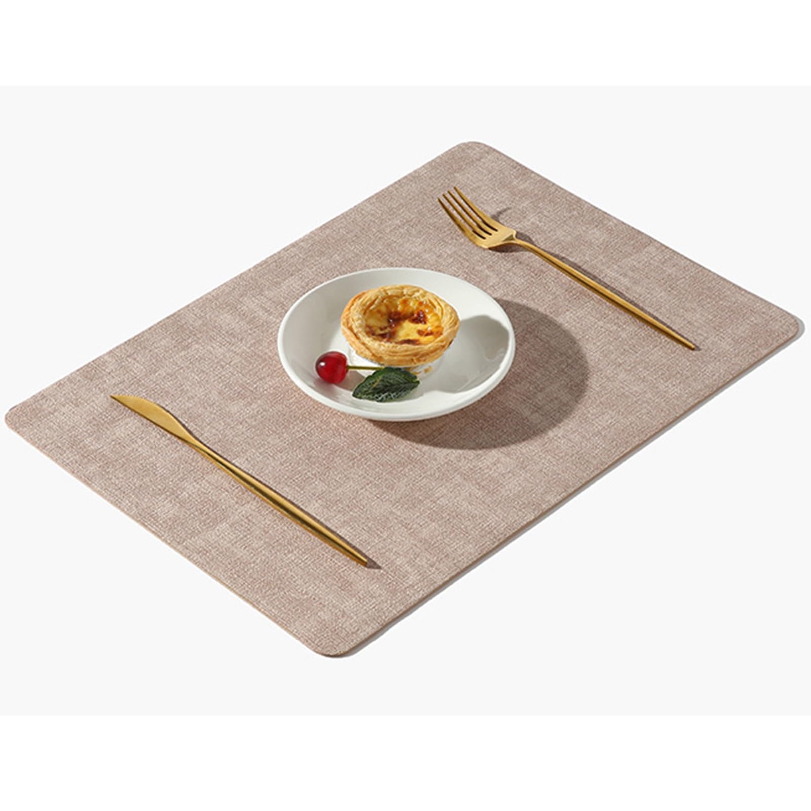 Décoration de Table, Sets de Table, Tapis de Cuisine/Salle à Manger en PU, résistant à la Chaleur, Lavable, antidérapant et imperméable, pour l'extérieur, la Maison et l'intérieur.