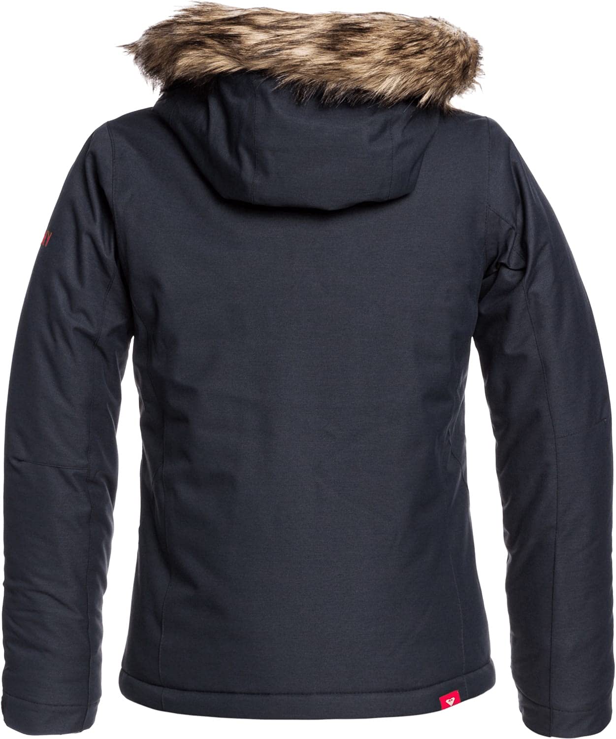 Roxy Kids Girl's American Pie Solid Snow Jacket (Big Kids) True Black LG (12 Big Kids)