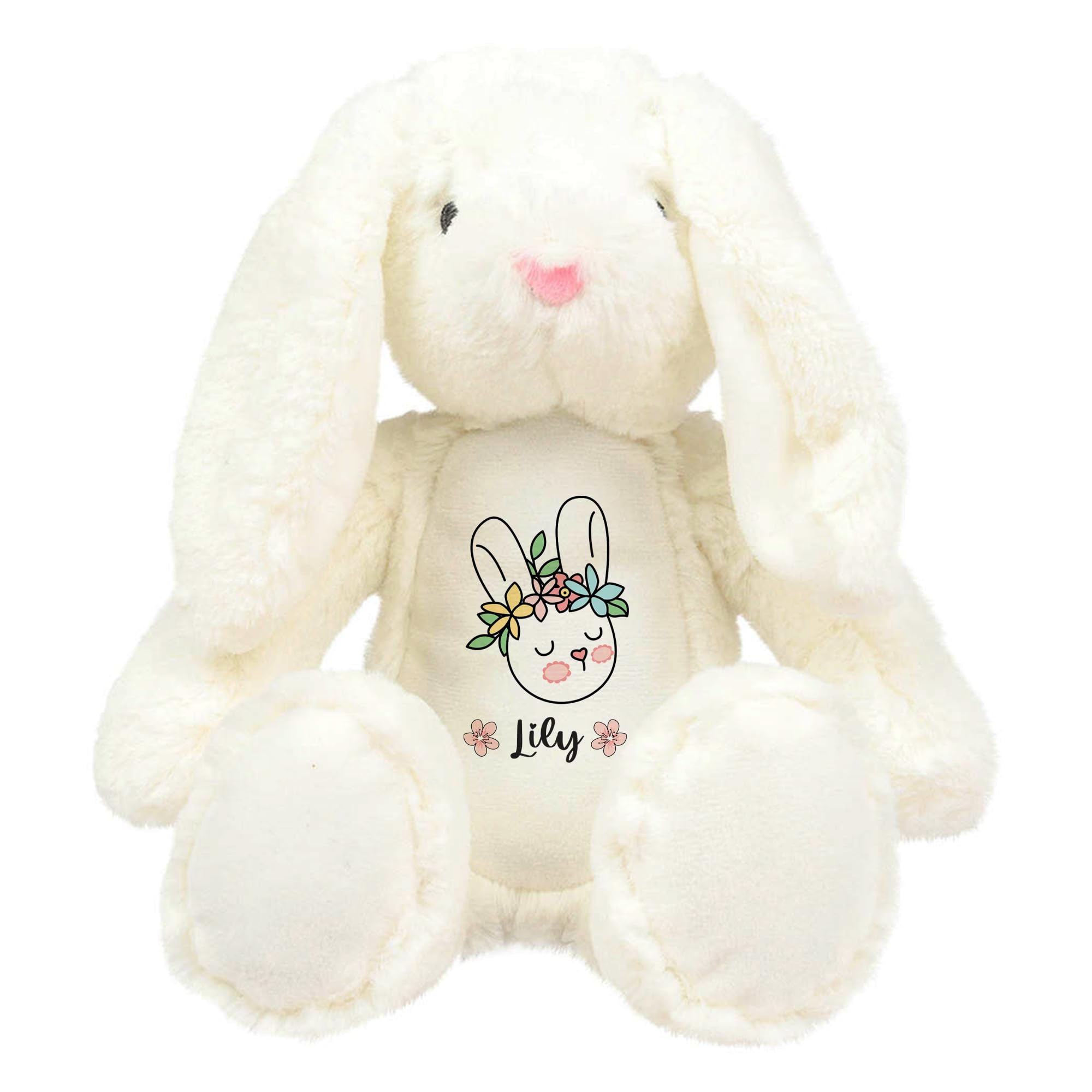 Personalised Easter Bunny Teddy Plush Soft Toy Gift 35 CM Gifts For Kid Child Nephew Baby Daughter Son Bunnies Soft Rabbit Keepsake