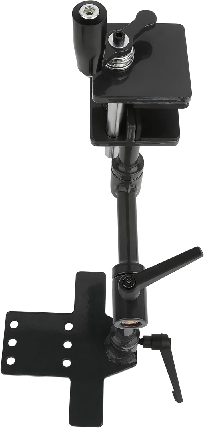 Archery Compound Bow Vise Adjustable Multi-Angle Metal Bow Maintenance Tool for Archers & Hunters