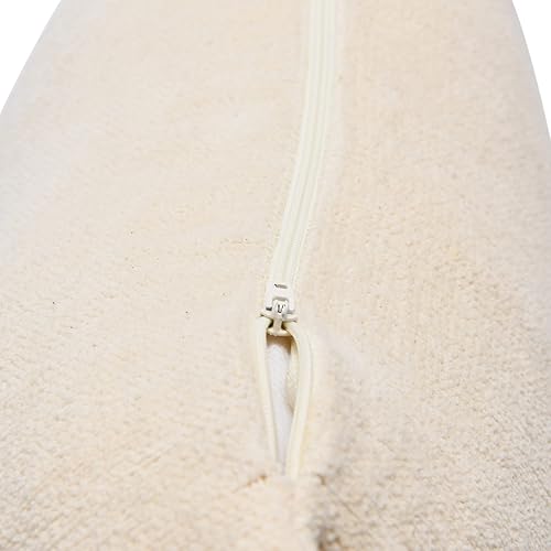 Miniatura 6 de Main + Mesa Almohada cuadrada de chenilla de algodón de 18 pulgadas con borlas