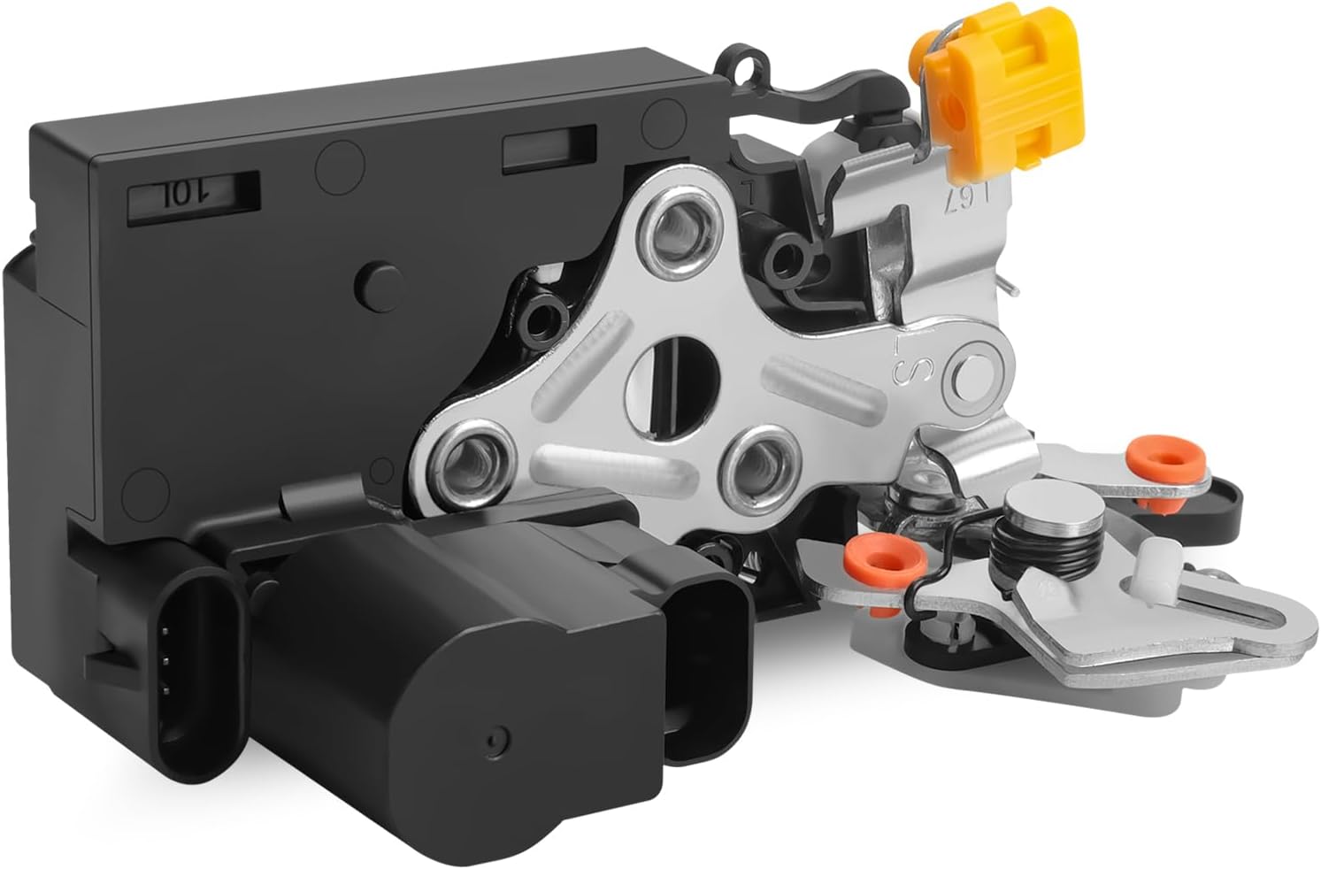 Rear Left Driver Side Door Lock Latch Actuator Fit for Chevy Tahoe Silverado Suburban Avalanche GMC Sierra Yukon Cadillac Escalade 2000 2001 2002 2003 2004 2005 2006 2007 LH Assembly Motor, 15110651