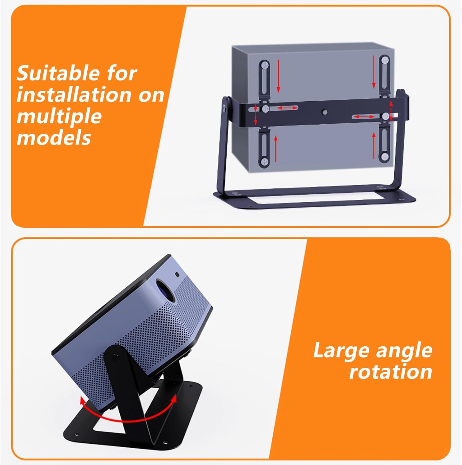 High Strength Projector Mount 360 Degree Rotating Function and Aesthetic for Multiple Space Projector Mounting