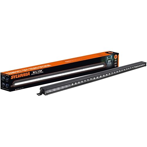 SYLVANIA - Slim 40 Inch LED Light Bar - Lifetime Limited Warranty - Combo Light 12400 Raw Lumens, Compact Design, Off Road Driving Work Light, Truck, Car, Boat, ATV, UTV, SUV, 4x4 (1 PC)