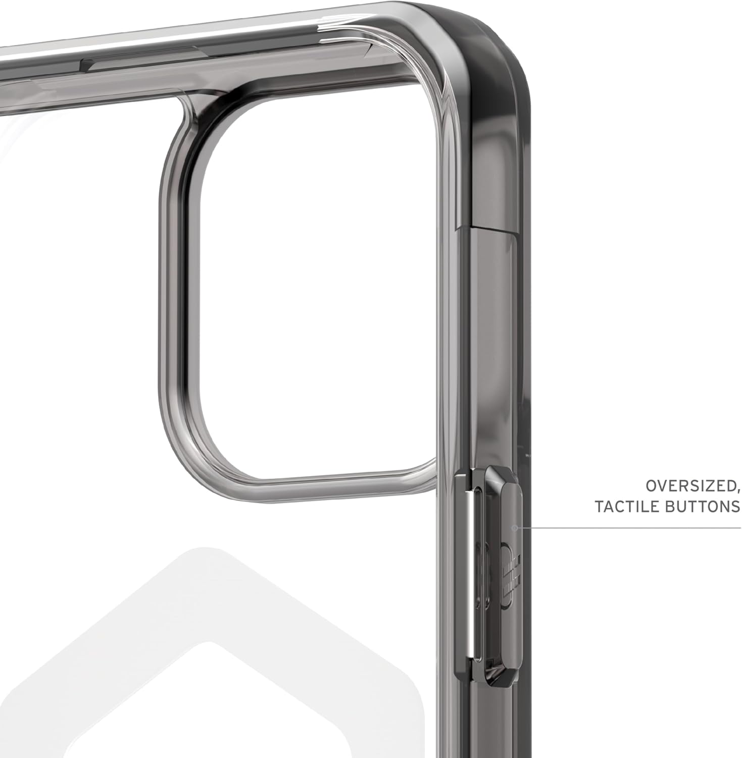URBAN ARMOR GEAR UAG Designed for iPhone 16 Pro Max Case 6.9" Plyo - Compatible with MagSafe Charging Rugged Slim Anti-Yellowing Transparent Clear Shockproof Military Grade Protective Cover, Ash/White
