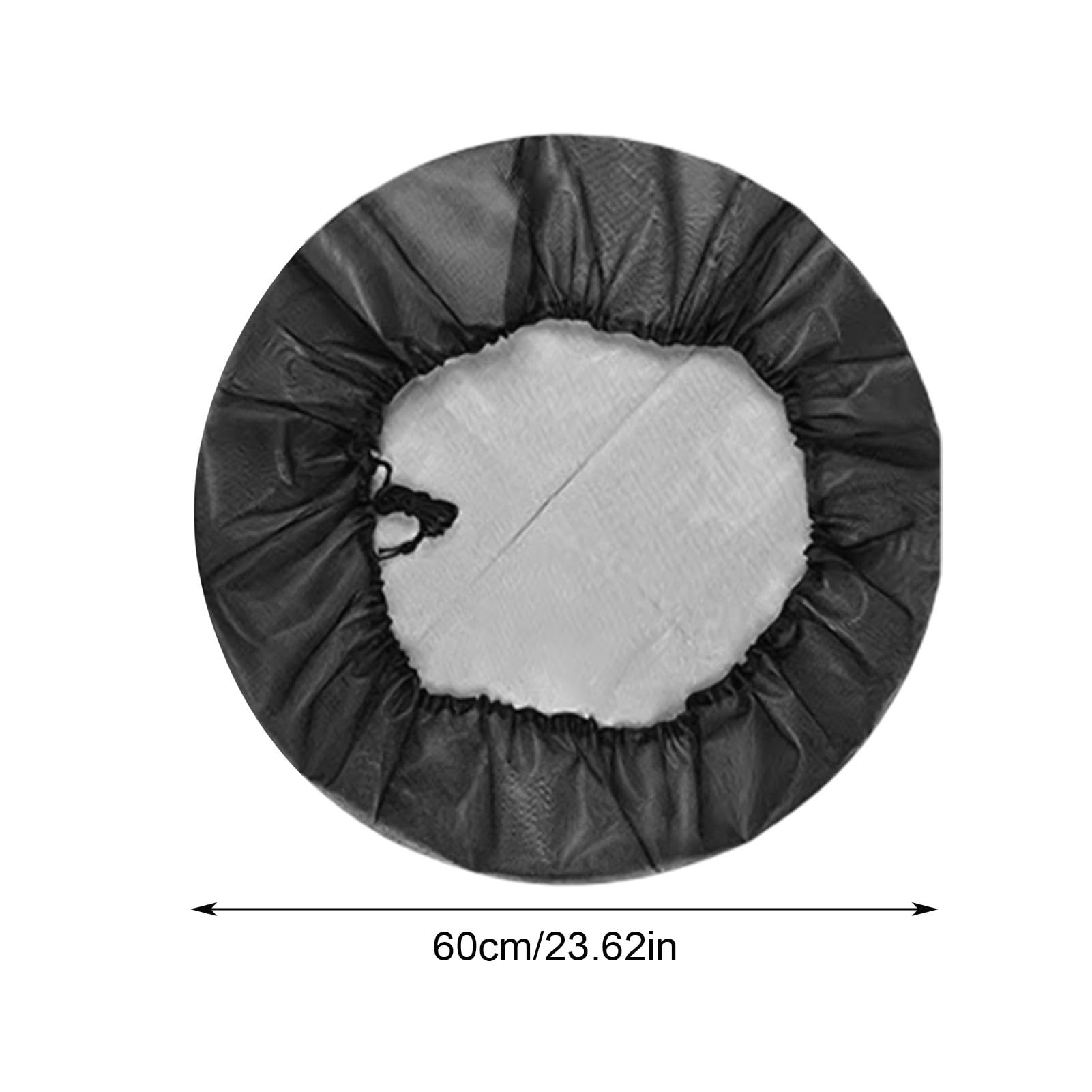 Regentonnen-Netzabdeckung Mit Kordelzug – 99,1 Cm, 2er-Set, Grün – Hält Blätter & Schmutz Fern