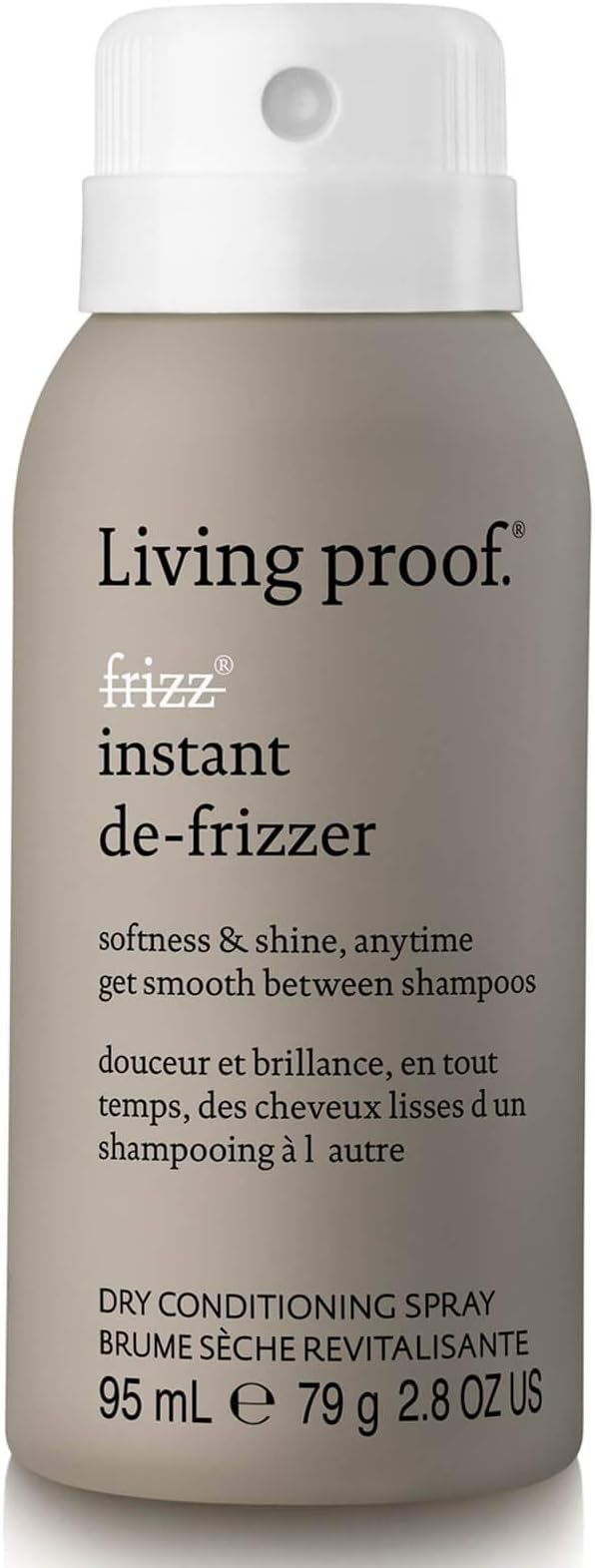 No Frizz De-Frizzer 95ml, Travel Size | Anti Frizz | Styling Spray | Frizz Free Hairspray
