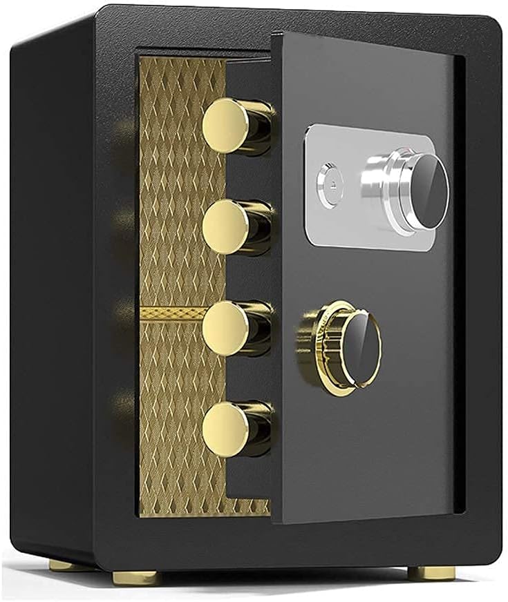 strongbox Security Digital Safe Safes Office Steel Fireproof Waterproof and Anti-Theft Hotel Financial Cash File Cabinet Family (B