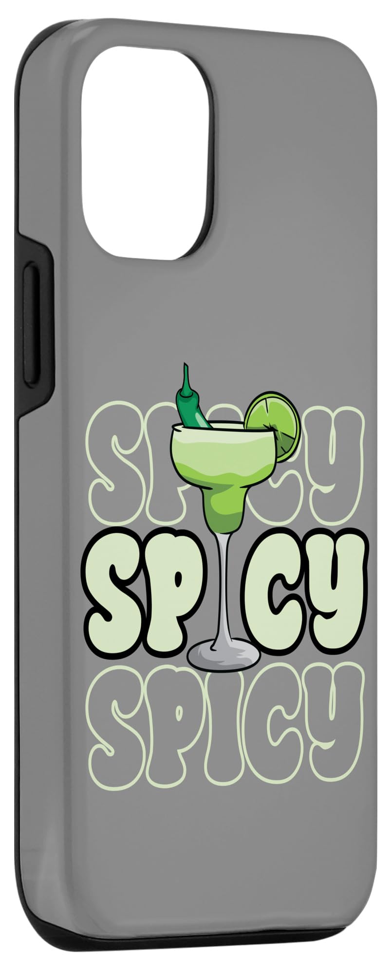 iPhone 13 Pro Groovy Spicy Margarita Jalapeno Funny Marg Cocktail Lover Case - Image 3