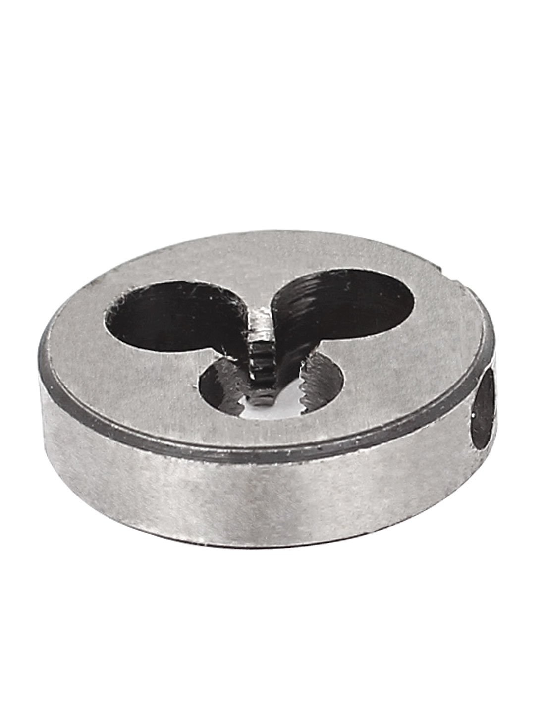 Aexit M4 x Dies 0.7mm 20mm OD Adjustable NPT Pipe Taper Round Split Threading Hex Threading Dies Thread Die