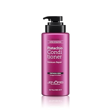 Jenoris Pistachio Conditioner for Colored & Dry Hair 500 ML Professional Hair Care Products for Women and Men. [Pistachio and Borage Oils]