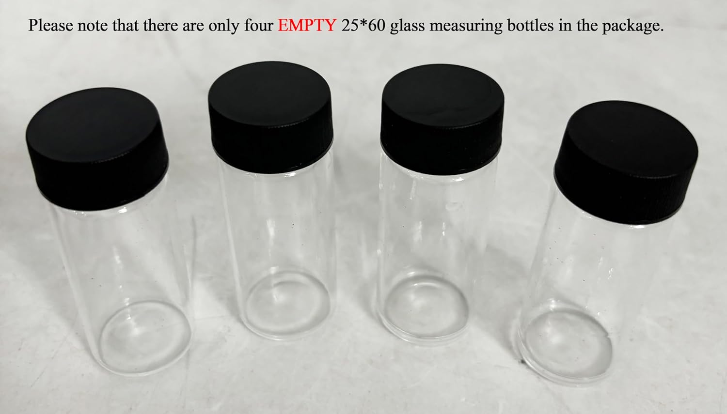 Turbidity Meter Solution Bottles 4 Sample Bottles (Two Sets) Turbidity Meter Bottles Turbidimeter Sample Bottles Turbidity Sample Test Tubes for SGZ Series