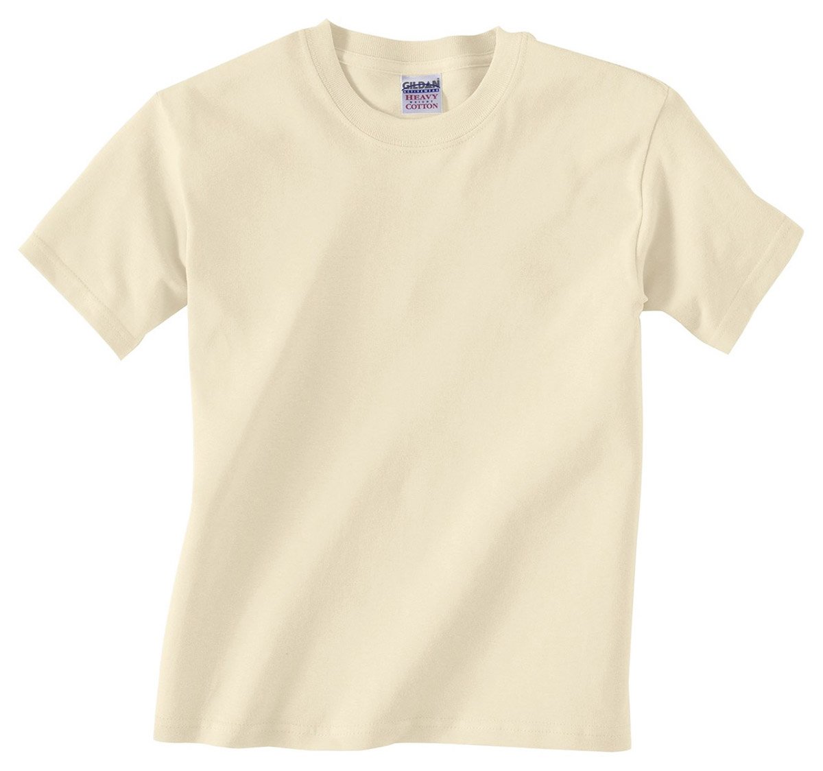 GildanBoys Heavy Cotton T-Shirt(G500B)-Natural-S