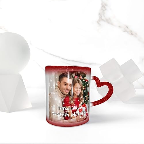 Miniatura 6 de Taza de café mágica personalizada 11 oz personalizada con foto foto sensible al calor taza de café tazas que cambian de color tazas mágicas