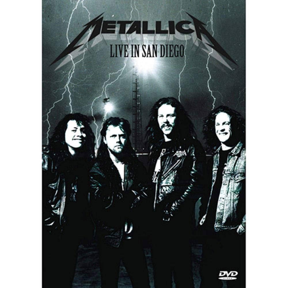 LLICA☆ Live In San Diego  【DVD】 DVD Metallica Live In San Diego: Amazon.com.br: CD e Vinil