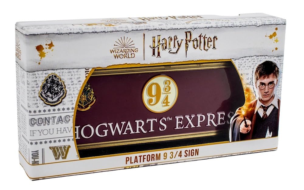 Harry Potter: Platform 9 ¾ Metal Sign