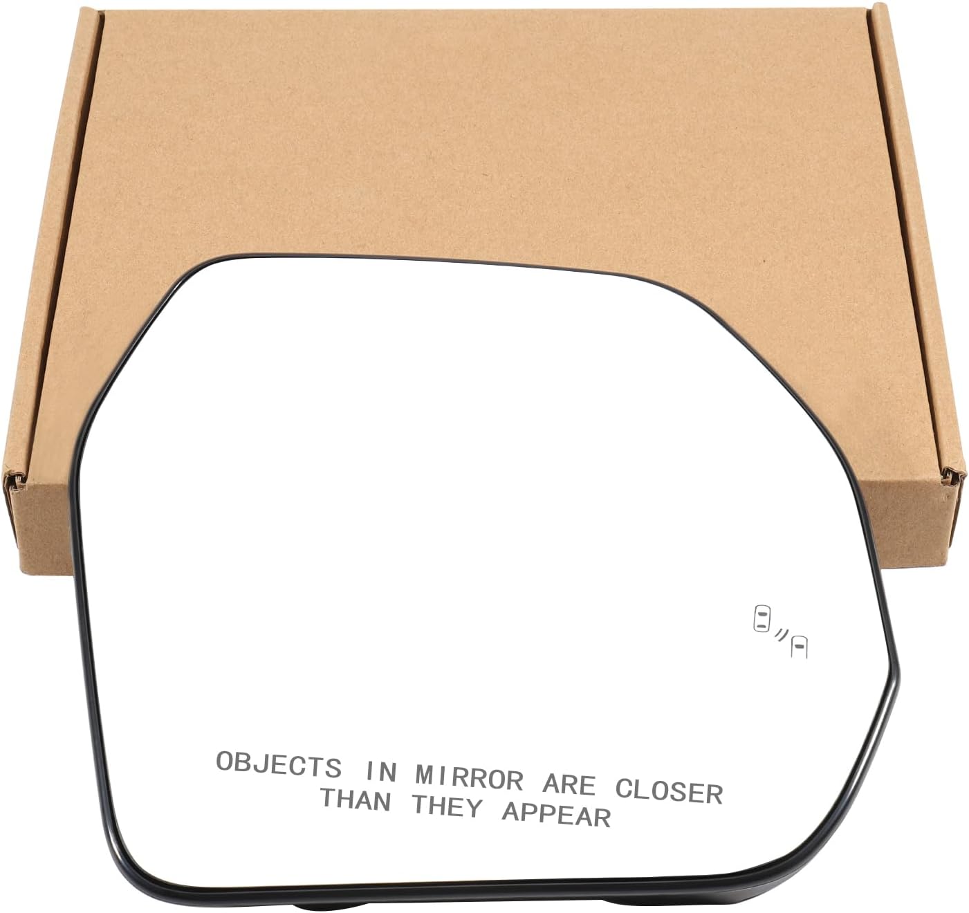 Passenger Side Mirror Replacement for Toyota Tundra Sequoia 2022-2026 with BSD Heated Right Side View Mirror Glass