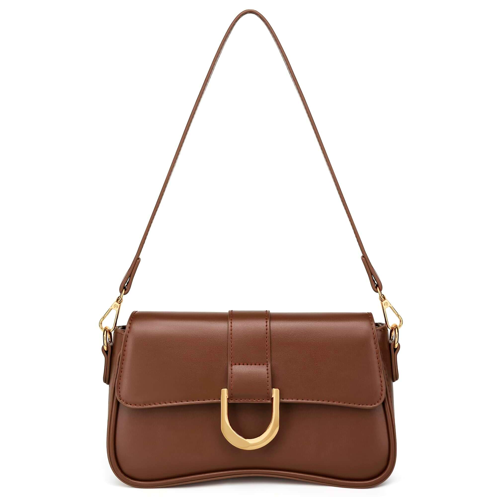 KKXIU Shoulder Bag for Women, Small Handbag Cute Purse Retro Clutch Underarm Hobo Bag