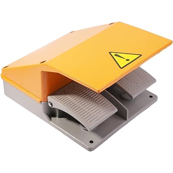 Foot Switch YDT1 15 Double Foot Pedal Switch 12V-380V 10A