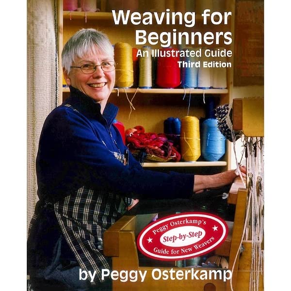 洋書　手織りの技法書　3冊　Peggy Osterkamp 全ての織り機で使える「手織り技法」を紹介『新装版 手織りの教科書