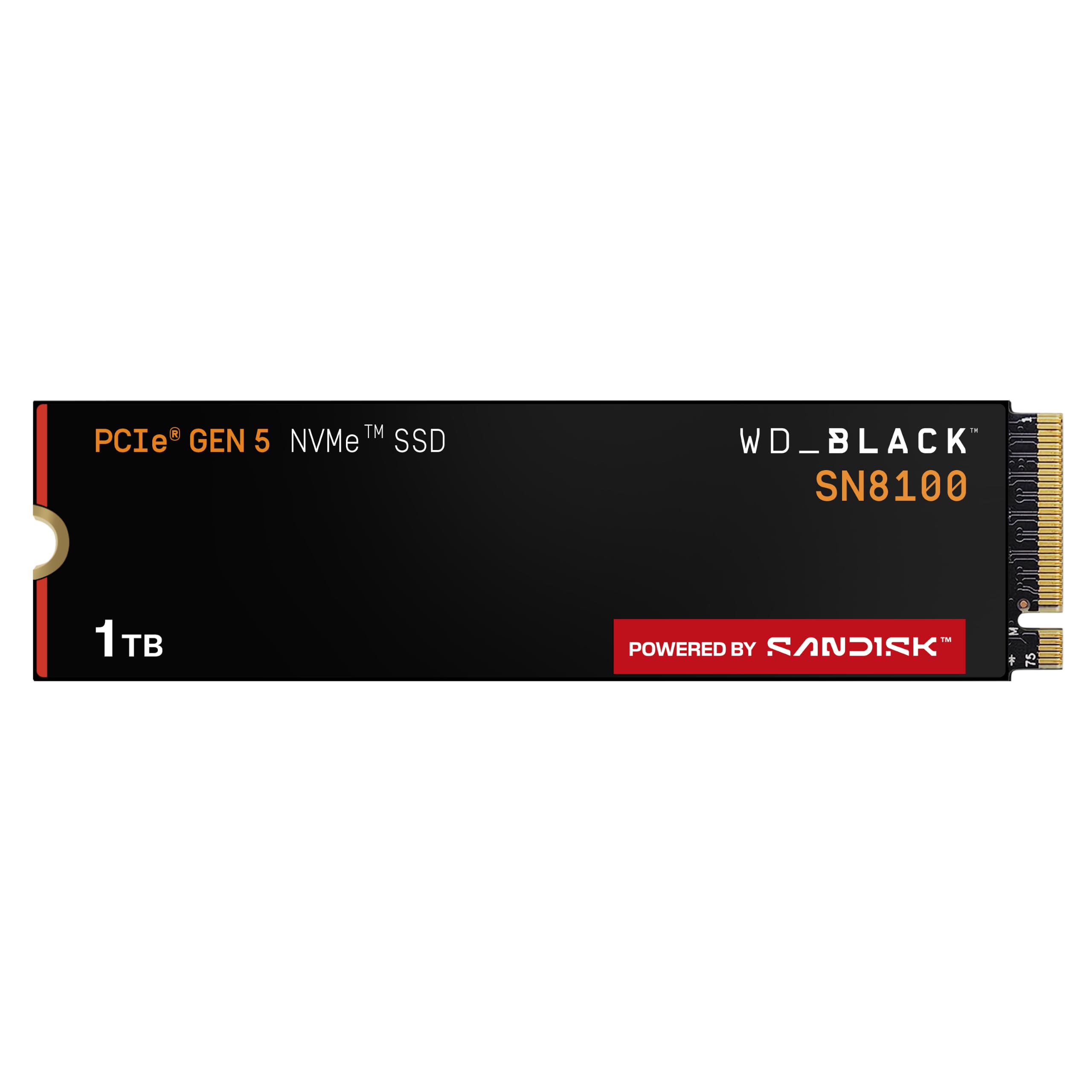Amazon | WD_BLACK 1TB SN8100 NVMe 内蔵ゲーミングSSD ソリッド
