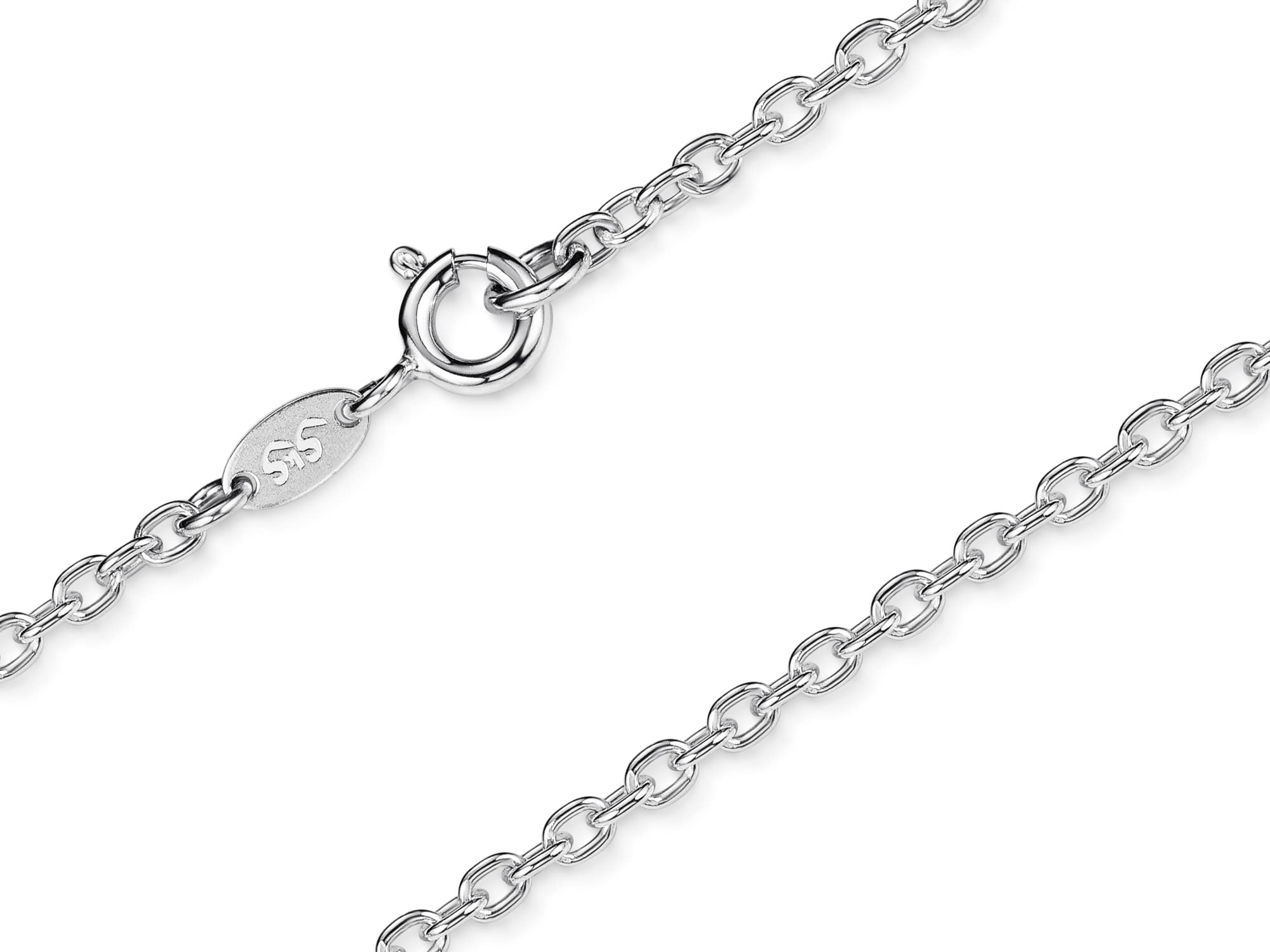 Erbskette für Kinder 2,2mm - 925 Silber - Länge wählbar 32-37cm
