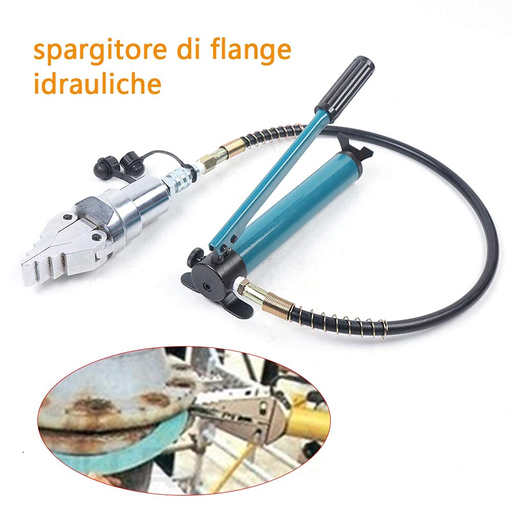 12T Hydraulischer Flanschspreizer Separator Manueller Hydraulischer Spreader zum Trennen großer Industriemaschinen Tragbare Verlängerung mit Pumpe