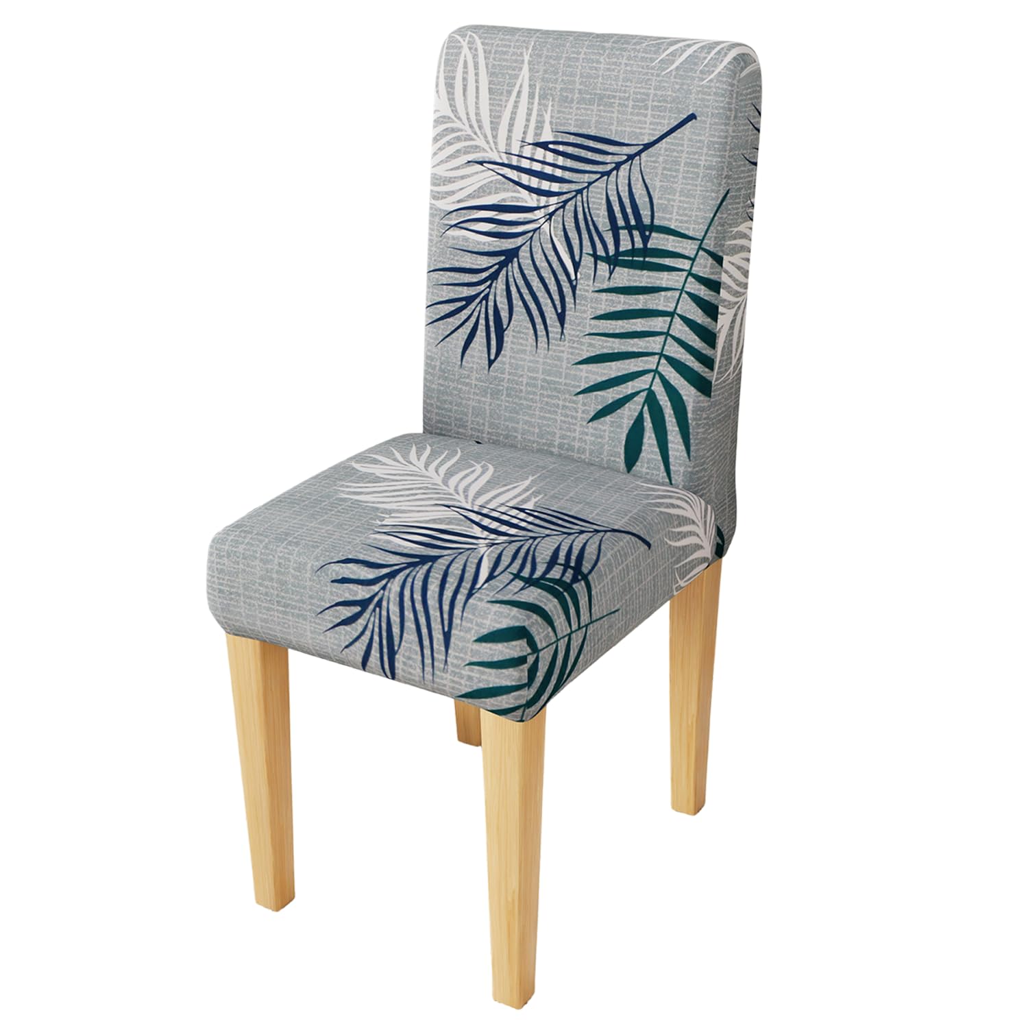 Maroon Flower Dining Chair Covers - 4 Pack -17