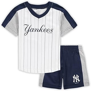 Genuine Stuff MLB Boys 2-4 Line Up 2 piezas camiseta y pantalones cortos conjuntos