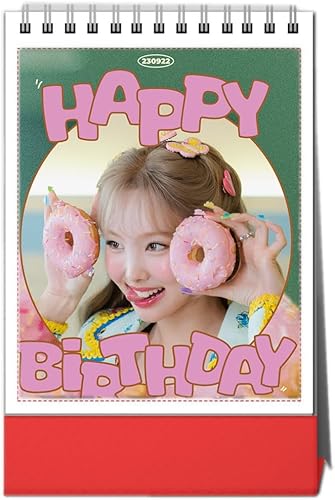 トゥワイス FOR 韓国Twice カレンダー グッズ 2026卓上 【非公式】2026年度 写真集カレンダー 新年ラスメート ギフト クリスマス お正月 誕生日プレゼント 応援 贈り物 【並行輸入品】 (ナヨン)