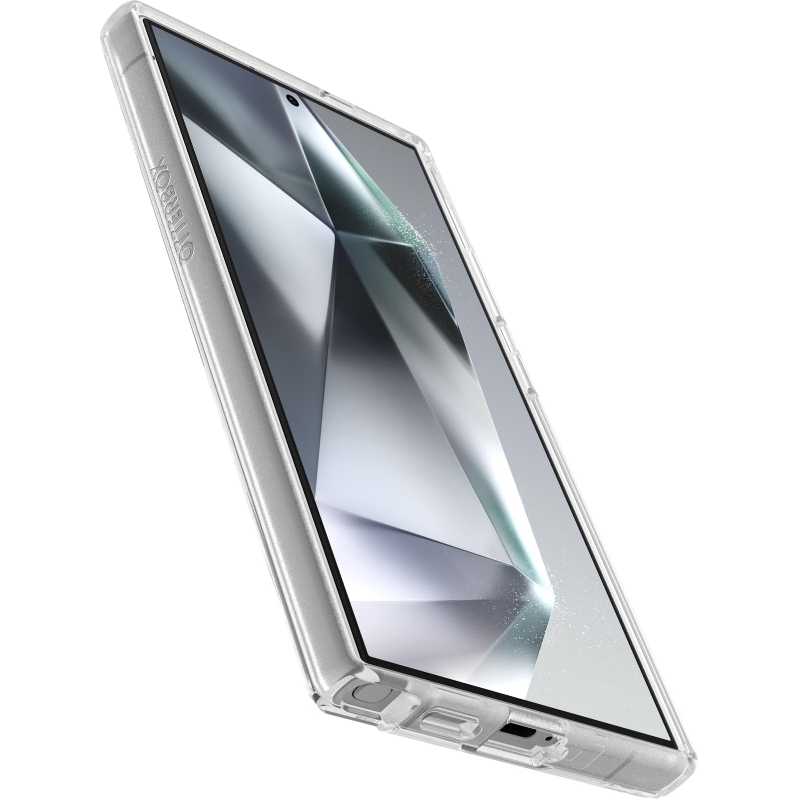 OtterBox Symmetry Clear Case per Samsung Galaxy S24 Ultra, Custodia sottile, a prova di caduta, Testata per resistere a 3 volte il numero di cadute secondo gli standard militari, Trasparente