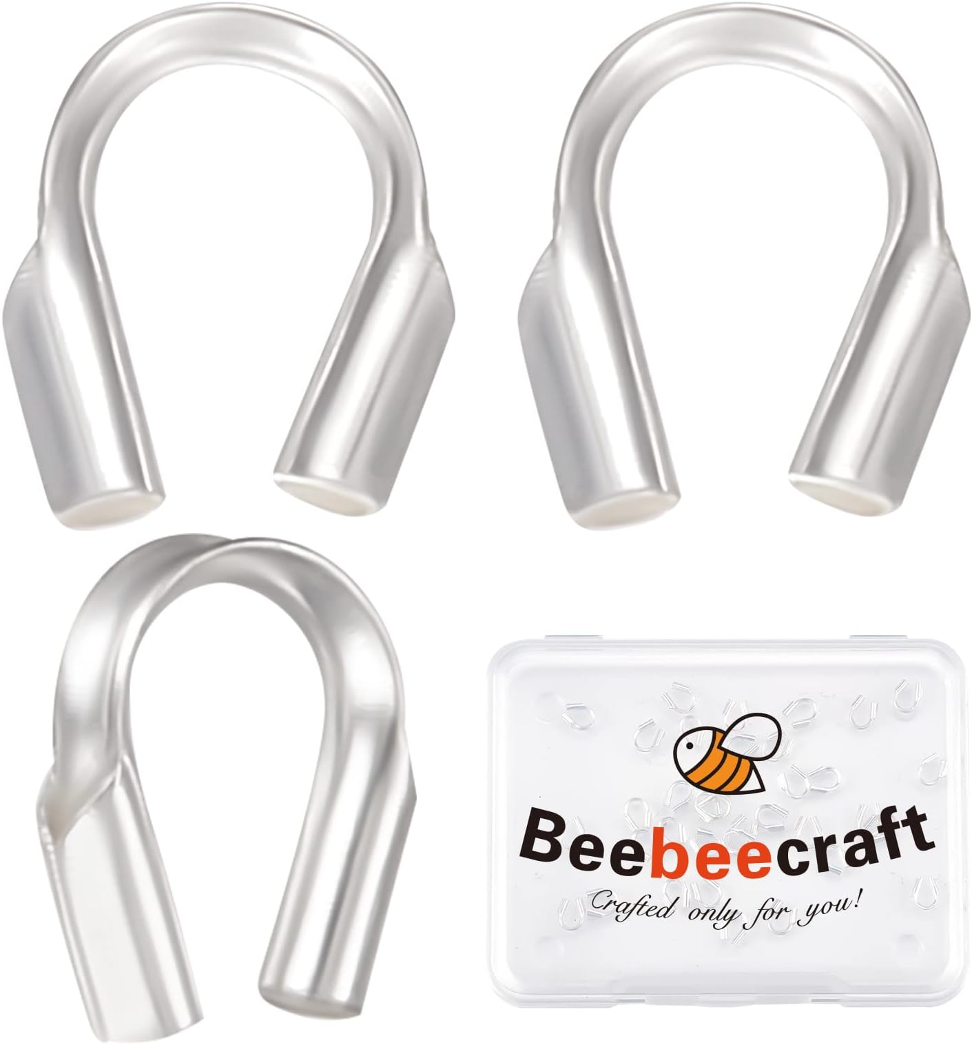 Amazon.com: 600 Pcs Brass Wire Protector, Fengek U Shape Wire Guardian ...